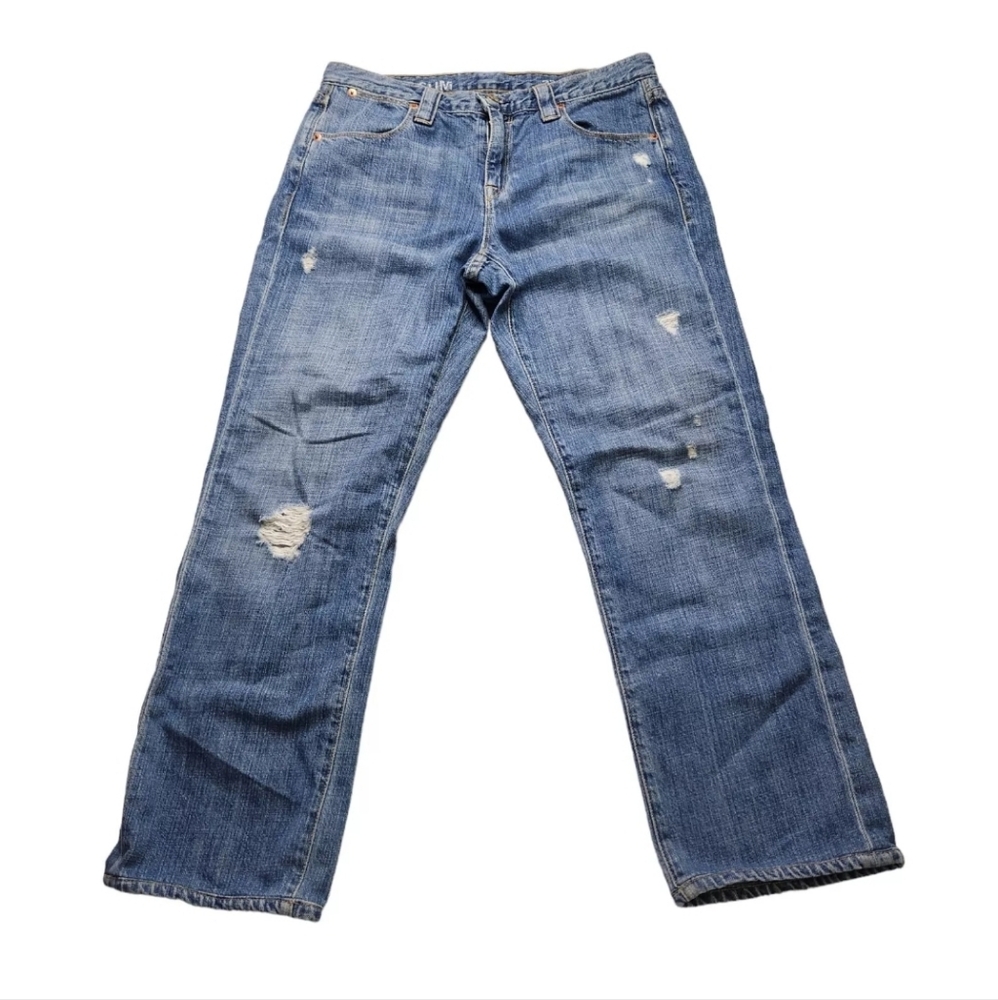 J. Crew Vintage Slim Light Distressed Wash Denim Jeans Women's Size 27